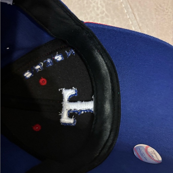 Texas Rangers Red and Blue Baseball Cap - Picture 8 of 8